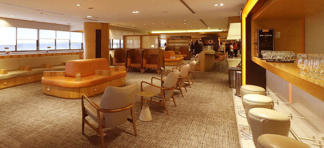 Acesso ao Lounge GOL Smiles para toda a família