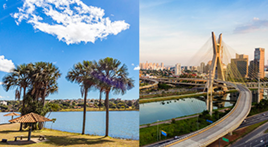 Uberlândia (UDI) x São Paulo (GRU)