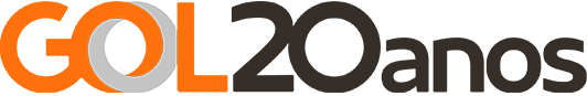 Logo Gol 20 anos